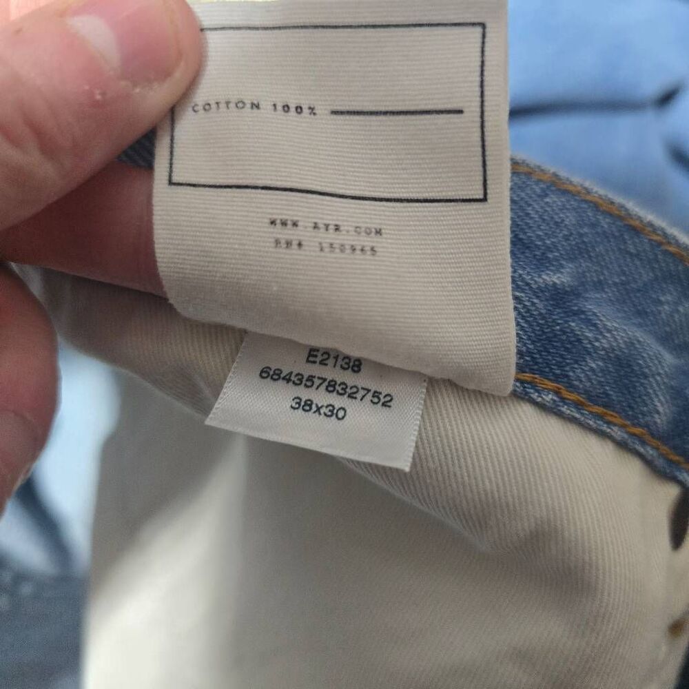 Ayr The Slacker Relaxed Straight Leg Button Fly J… - image 6